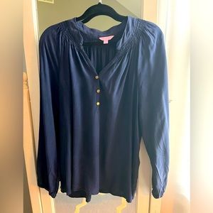 Lily Pulitzer long sleeve blouse